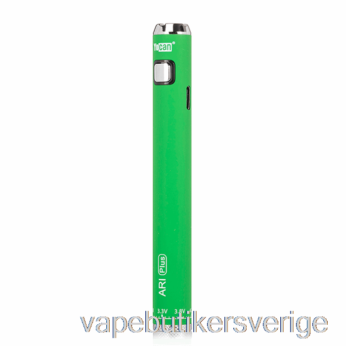 Vape Sverige Yocan Ari Plus 900mah Batteri Grönt